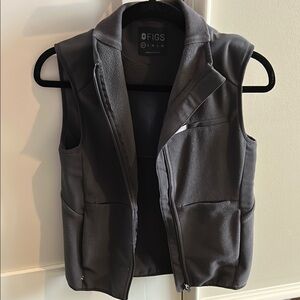 Figs Gray Sleeveless Vest